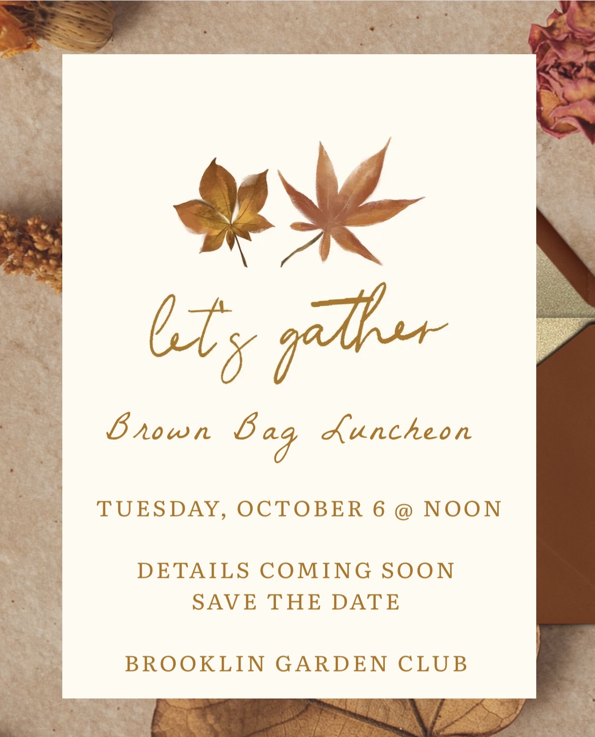 Brown Bag Luncheon
